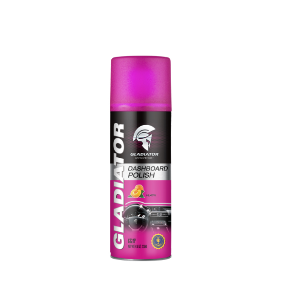 Gladiator Dashboard Polish Spray - Peach