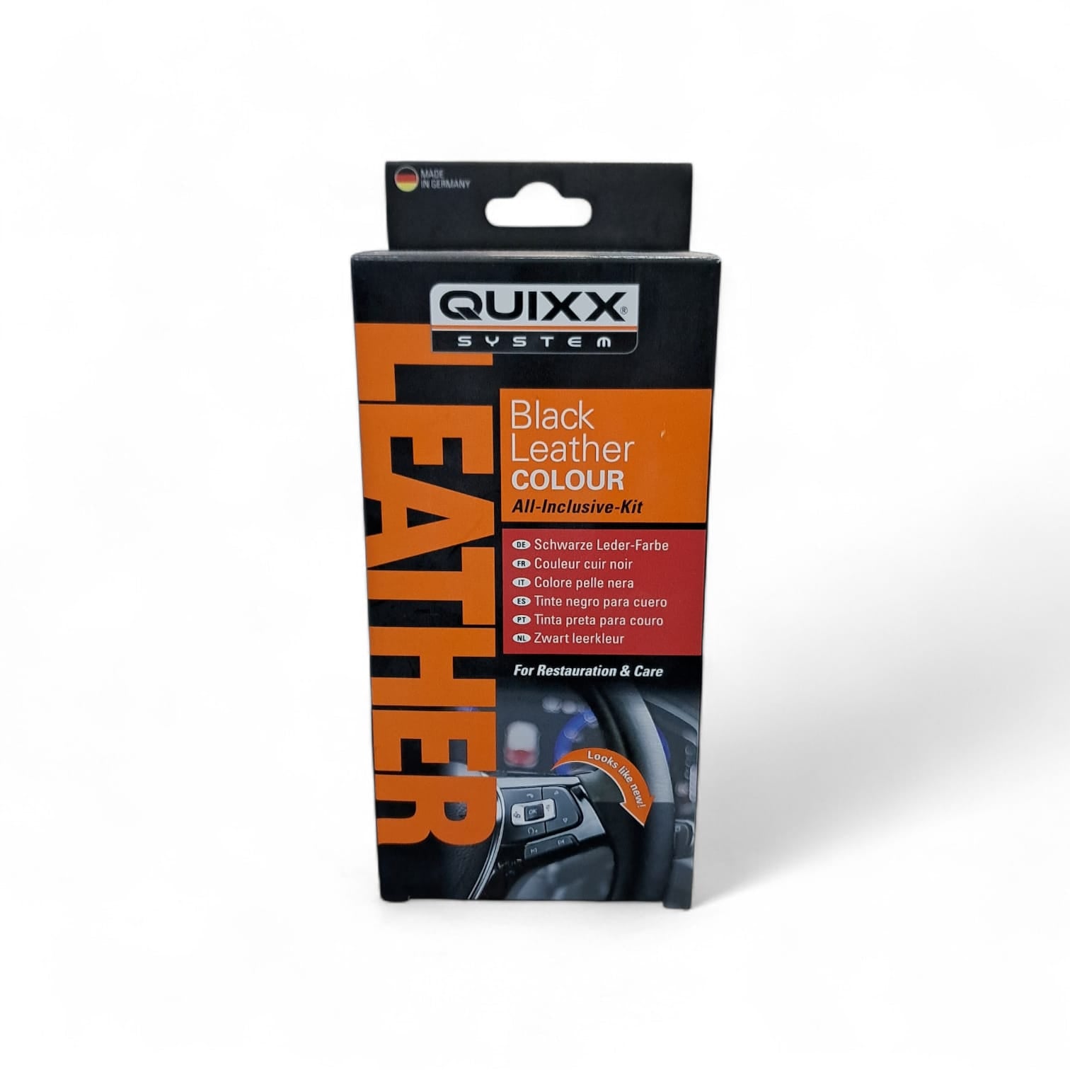 QUIXX Black Leather Colour Restoration Kit